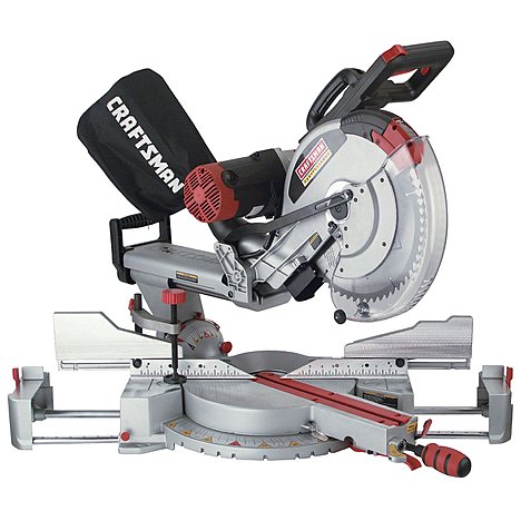 Craftsman 12" Dual Bevel Sliding Compound Miter Saw Model #SM3055RC