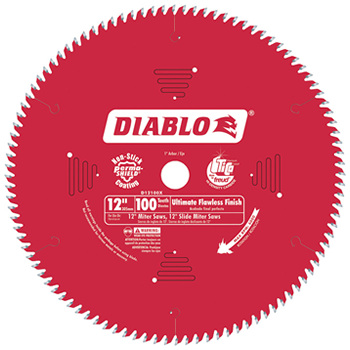 Diablo Ultra Fine Circular Saw Blade 12in., 100 Tooth
